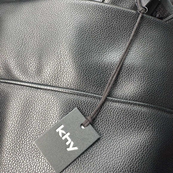 KHY FAUX LEATHER PANT - Picture 1 of 4